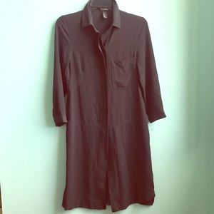 H&M’s Navy shirt dress